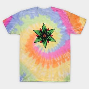 Green Flower T-Shirt